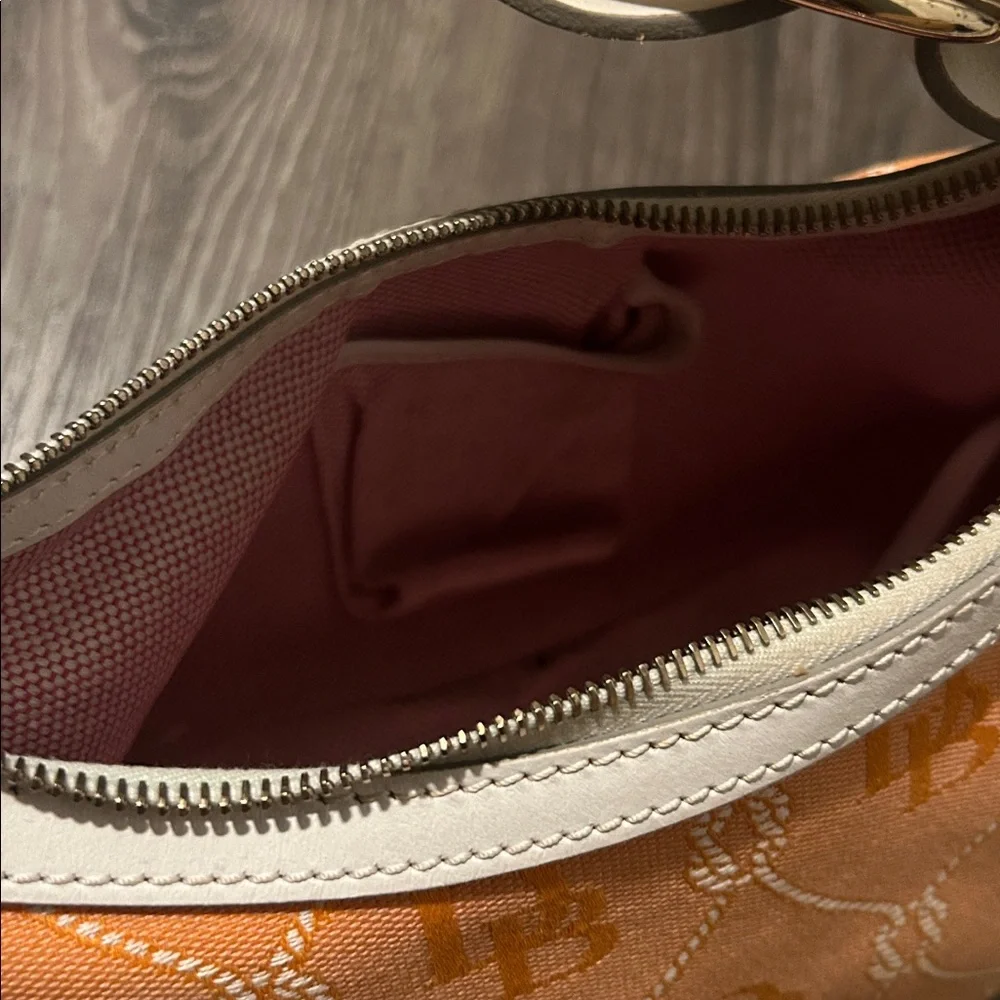 Dooney & Bourke‎ Orange and Tan Shoulder Bag